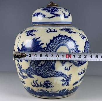 中国美術 陶器製 なおし ニューあります骨董 アンティーク Amazon.co.jp: 中国古玩清代一品堂製時代物中国美術清代青釉青花
